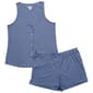 Womens Nicole Miller Sleeveless Button Front Short Pajama Set - image 1