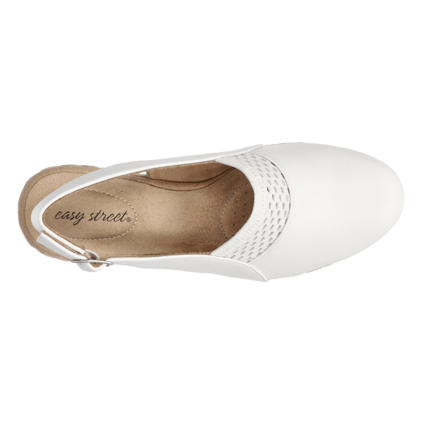 Womens Easy Street Aloha Espadrille Wedges Heels