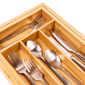 BergHOFF Bamboo 6-Slot Expanding Flatware Organizer - Set of 2 - image 4