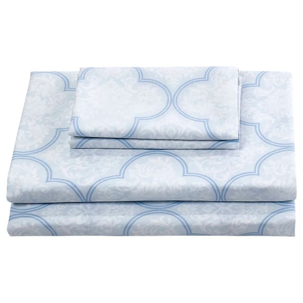 Ashley Cooper&#40;tm&#41; Percale Flat Damask Sheet Set - image 