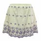 Womens Maternity Times Two Scalloped Eyelet Embroidered Skirt - image 1