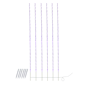 Northlight 6ct. Purple LED Lighted Branch Christmas Lawn Stakes - image 1
