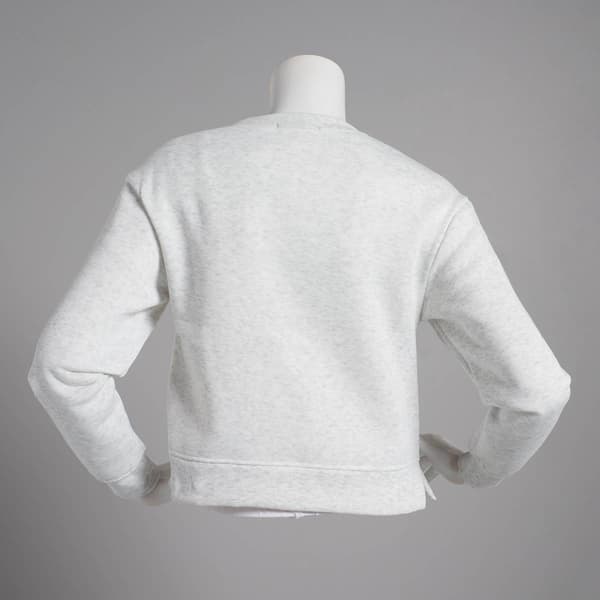Juniors Moral Society Varsity Moments Fleece Pullover Sweatshirt