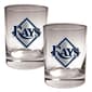 MLB Tampa bay Rays 2pc. Rocks Glass Set - image 1