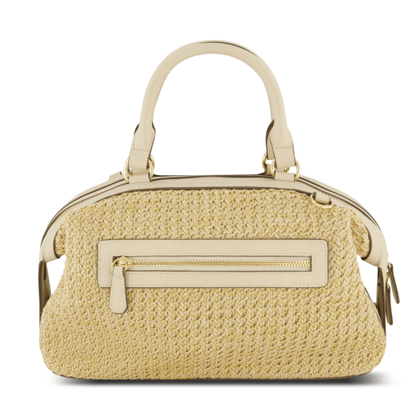 Tommy Bahama Flamingo Embroidery Satchel