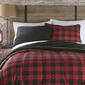 Micro Flannel&#174; Buffalo Check Reverse to Sherpa Comforter Set - image 2