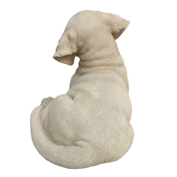 Hi-Line Gift Lying Yellow Labrador Garden Statue
