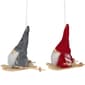 Northlight Seasonal 4in. Gnome Christmas Ornaments - Set of 2 - image 2