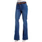 Womens Bleu Bootcut Belt Flap Pocket Jeans - image 1