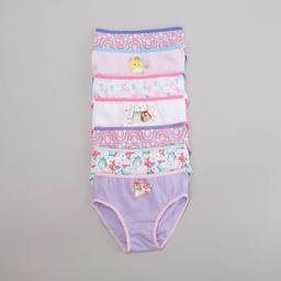 Girls Squishmallows 7pk. Solid/Rainbow Underwear