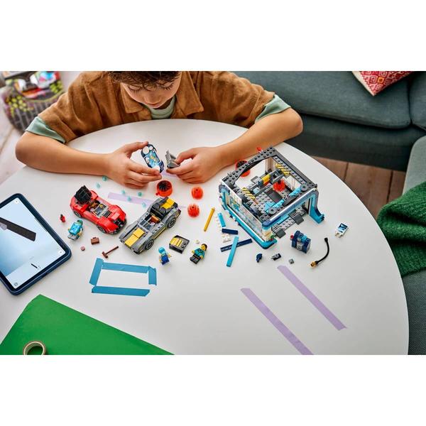 LEGO® City Drive Through Car Wash Building Kit