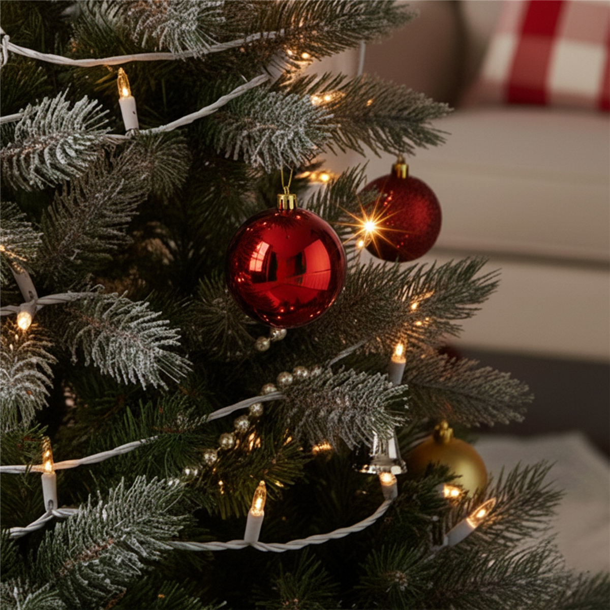 Hofert Everglow 38ft. Chasing Clear Mini Christmas Lights