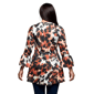 Plus Size 24/7 Comfort Apparel Bell Sleeve Animal Print Tunic Top - image 3