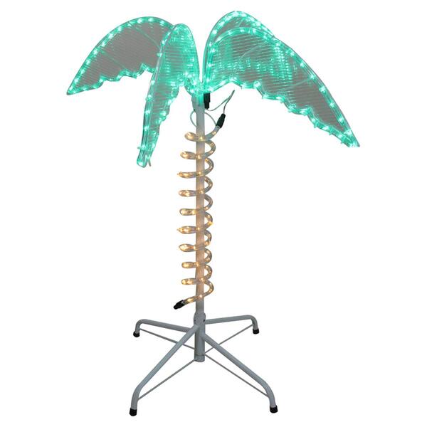 Northlight Seasonal 2.5ft. Palm Tree Rope Light Outdoor Decor - image 