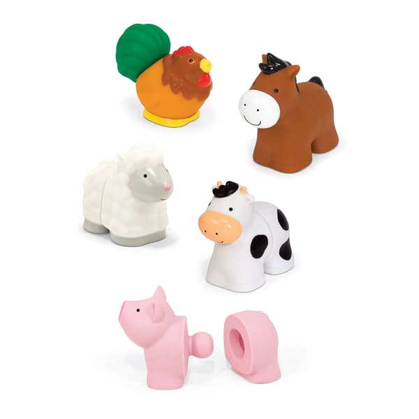 Melissa & Doug&#40;R&#41; K's Kids Pop Blocs Farm Animals - image 