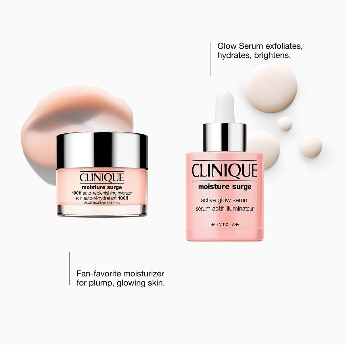 Clinique Moisture Surge 100H Moisturizer and Serum Gift Set