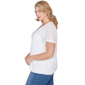 Plus Size Hearts of Palm Smooth Sailing Wavy Stripe Blouse - image 4