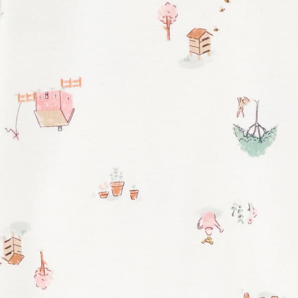 Baby Girl (Preemie-3M) Carter’s® 2pk. Homegrown & Striped Gowns