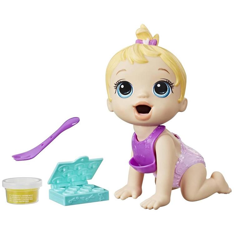 Baby Alive Blonde Hair Lil Snacks Doll