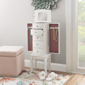 Linon Home Decor Jasmine White Jewelry Armoire - image 9