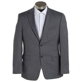 Mens Van Heusen&#40;R&#41; Jacket - Sharkskin Grey