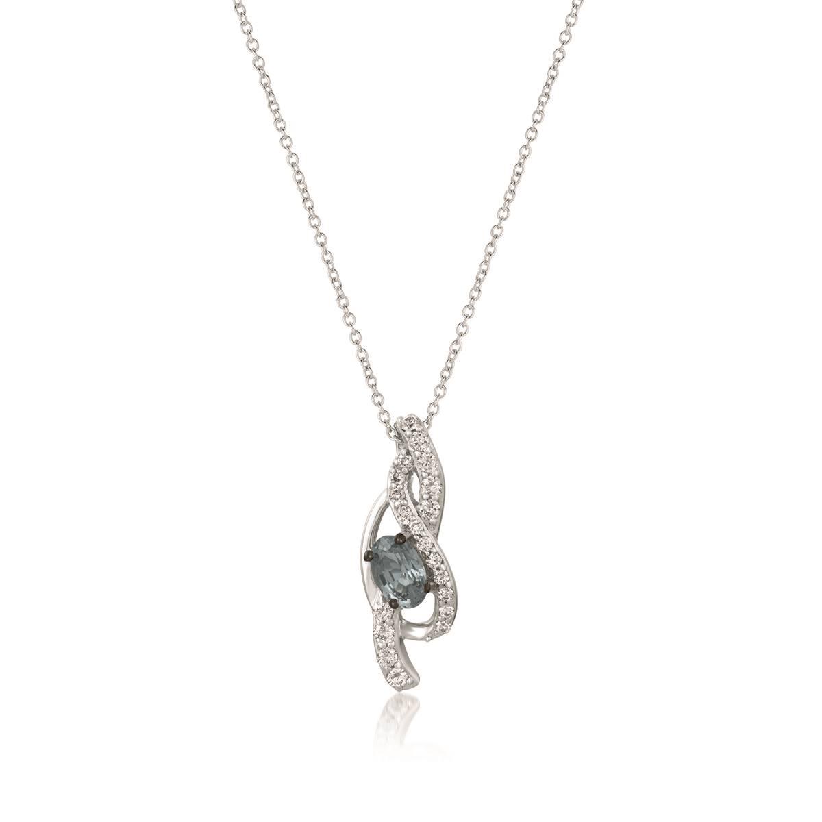 Le Vian® 1/2ctw. Grey Spinel & 1/4ctw. Vanilla Diamonds®...