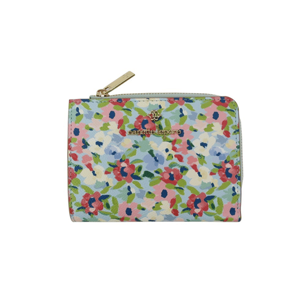 Womens Nannette Lepore Mizi Small Bifold Wallet - Painterly - image 