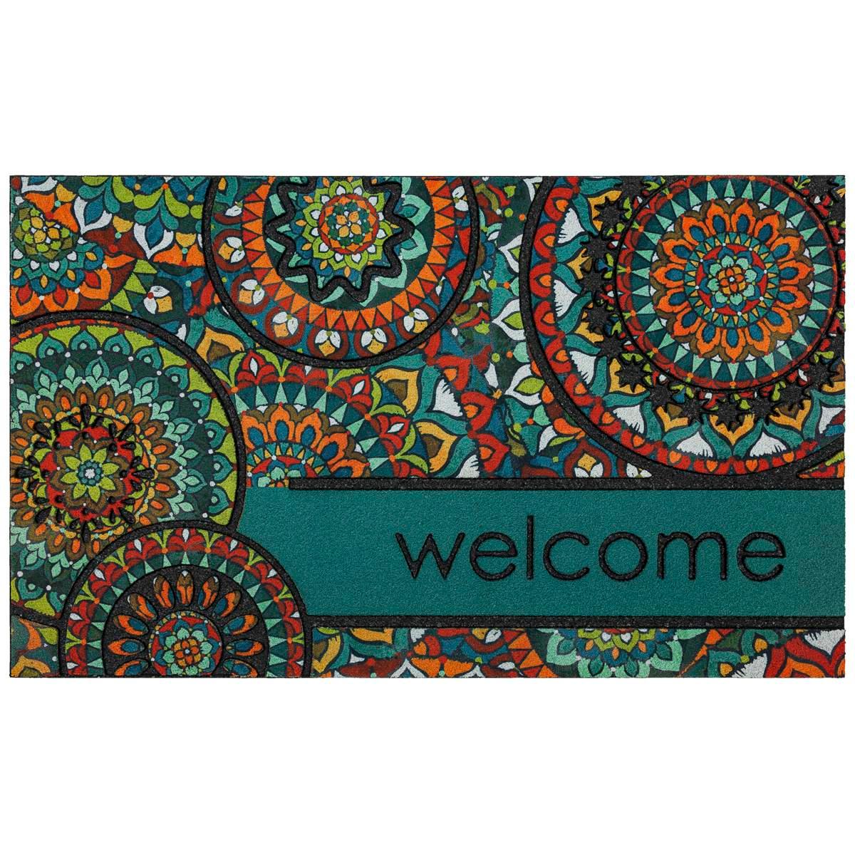 Mohawk Home Bohemian Kingdom Mosaic Welcome Rectangle...