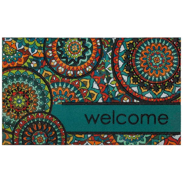 Mohawk Home Bohemian Kingdom Mosaic Welcome Rectangle Doormat