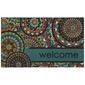 Mohawk Home Bohemian Kingdom Mosaic Welcome Rectangle Doormat - image 1