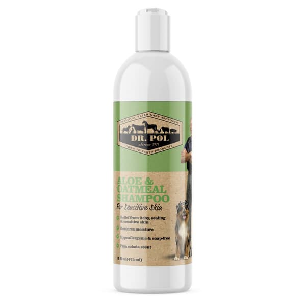 Dr. Pol Aloe & Oatmeal Shampoo for Dogs and Cats - image 