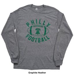 Mens Philly Football Tailgate Long Sleeve Tee
