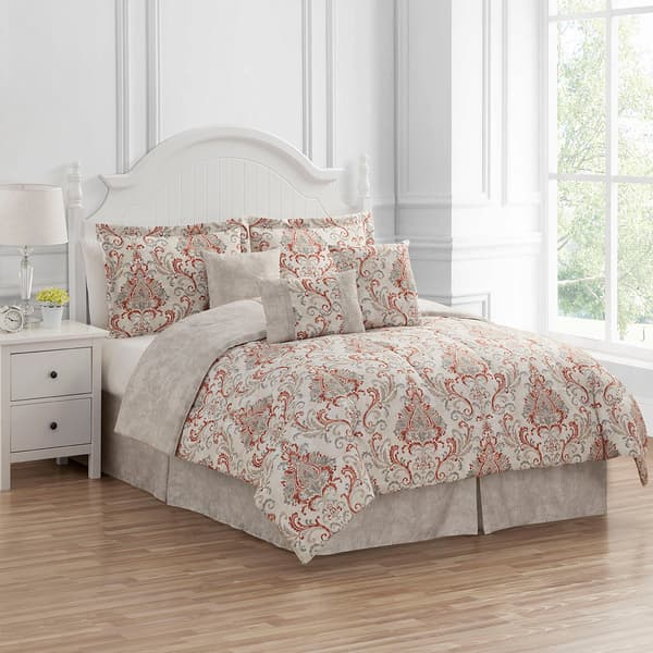 Ashley Cooper™ Medallion Tile 7pc. Reversible Comforter Set Boscov's