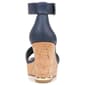 Womens Franco Sarto Clemens Cork Wedge Sandals - image 3