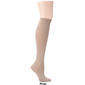 Womens Dr. Motion Basic Solid Microfiber Knee High Socks - image 3