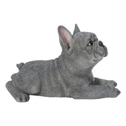 Hi-Line Gift Lying French Bulldog Garden Statue