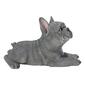 Hi-Line Gift Lying French Bulldog Garden Statue - image 3