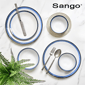 Sango Siterra Santorini 16pc. Blue Round Dinnerware Set - image 9