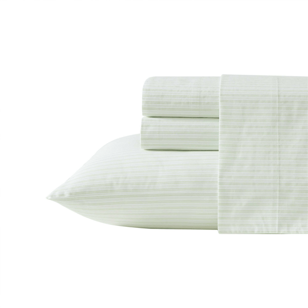 Laura Ashley(R) Bedford Skinny Stripe Sheet Set - image 