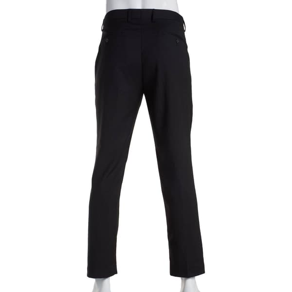 Mens Dolce Roma Slim Fit Dress Pants - Black