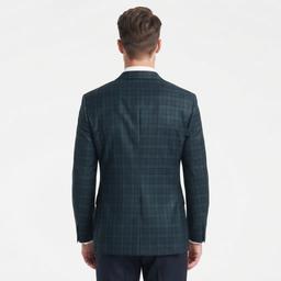 Mens Chaps Blackwatch Plaid Sport Coat