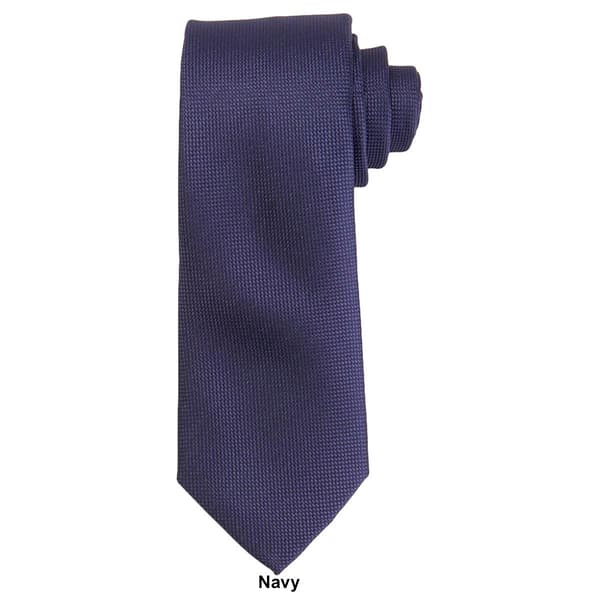 Mens Perry Ellis Oxford Solid Tie