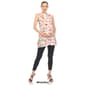 Womens White Mark Maternity Floral Sleeveless Tunic Top - image 5
