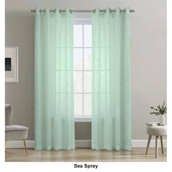 Boucle Grommet Curtain Panel