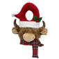Christmas Highland Cow Door Hanger - image 1
