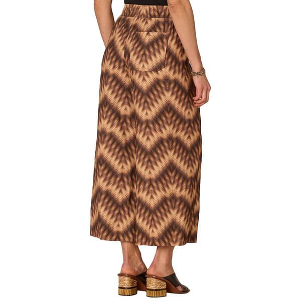 Womens Democracy Skyrise Wide Crop Pleated Glider Pants