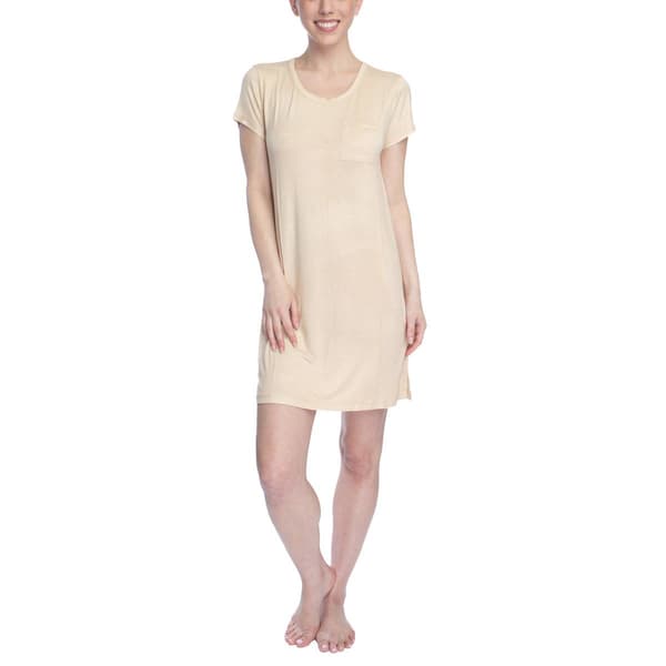 Plus Size Cool Girl Key Biscayne Solid Nightshirt Boscov's