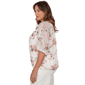 Plus Size Skye’s the Limit Blooming Pastels Embroidery Blouse - image 3