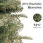 Puleo International 7.5ft. LED Yardley Spruce Christmas Tree - image 5