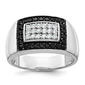Mens Gentlemens Classics(tm) 14kt. White Gold 1/ctw. Diamond Ring - image 1